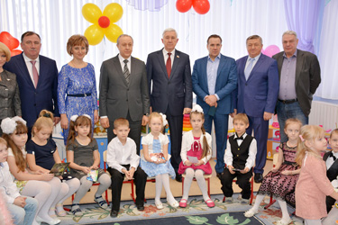В поселке Солнечном открыт новый детский сад на 320 мест